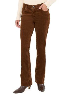 Petite Women's Corduroy Bootcut Pants - Stylish & Comfortable Fit, Versatile!